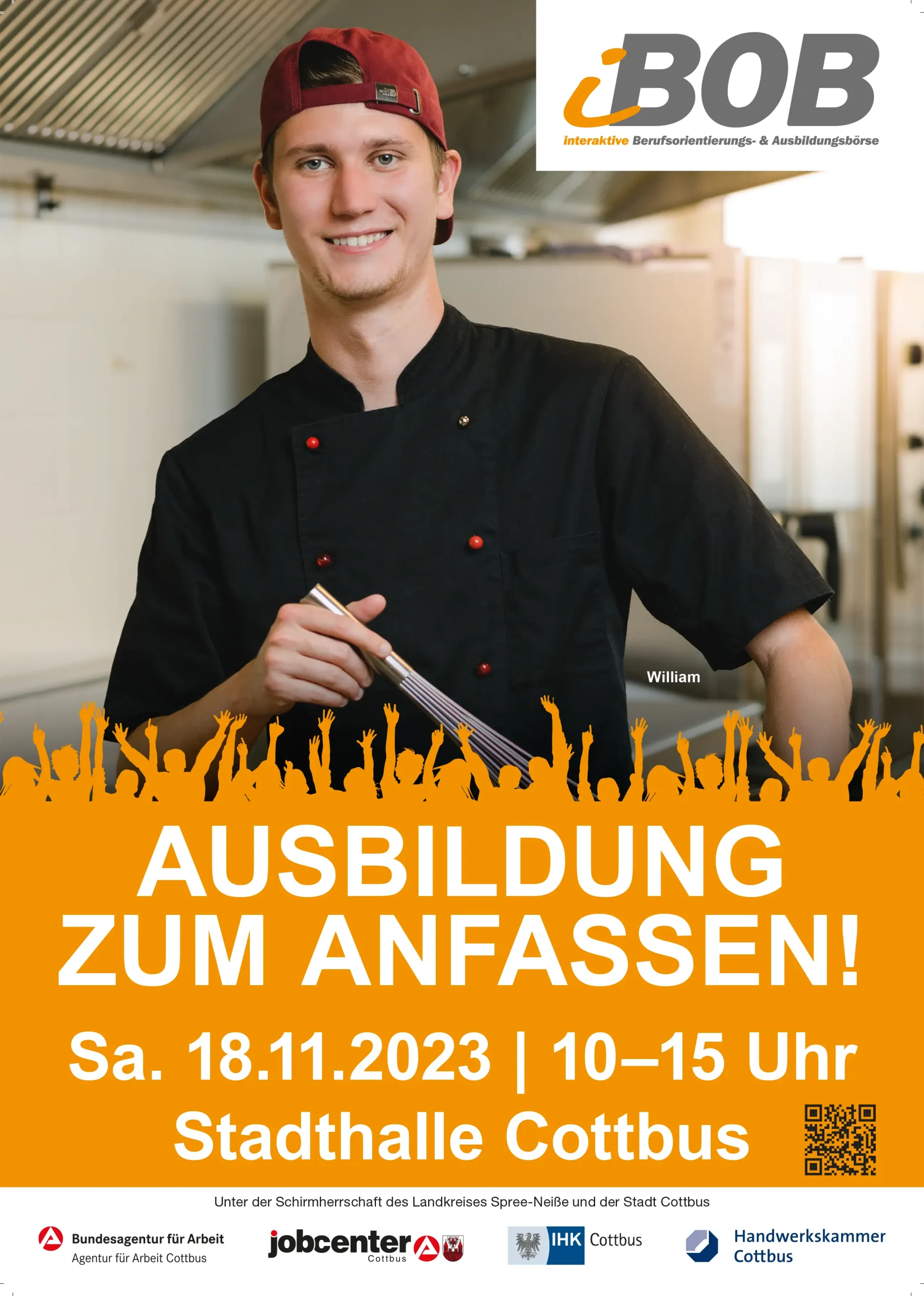 Werbeplakat der iBob-Messe